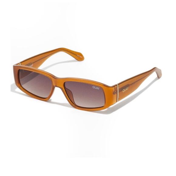 Quay Australia Accessories - Quay No Envy Sunglasses Caramel Brown